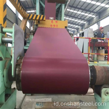 RAL9022 Logam Galvanized Steel Coil, 0,7 x 760mm